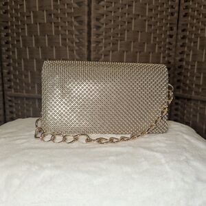 Elegant Gold Chain Clutch